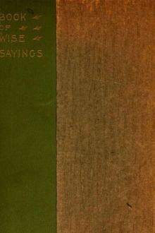 Book of Wise Sayings by W. A. Clouston